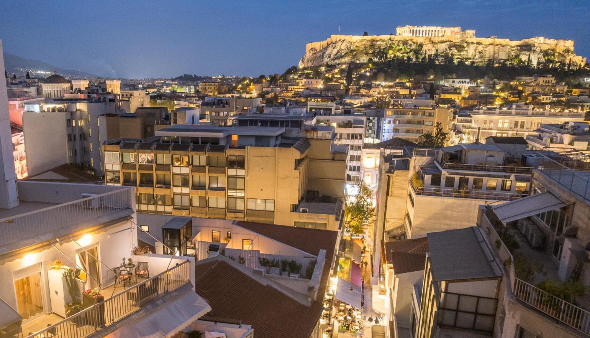 Sandra"S Acropolis View Penthouses Atenas Exterior foto
