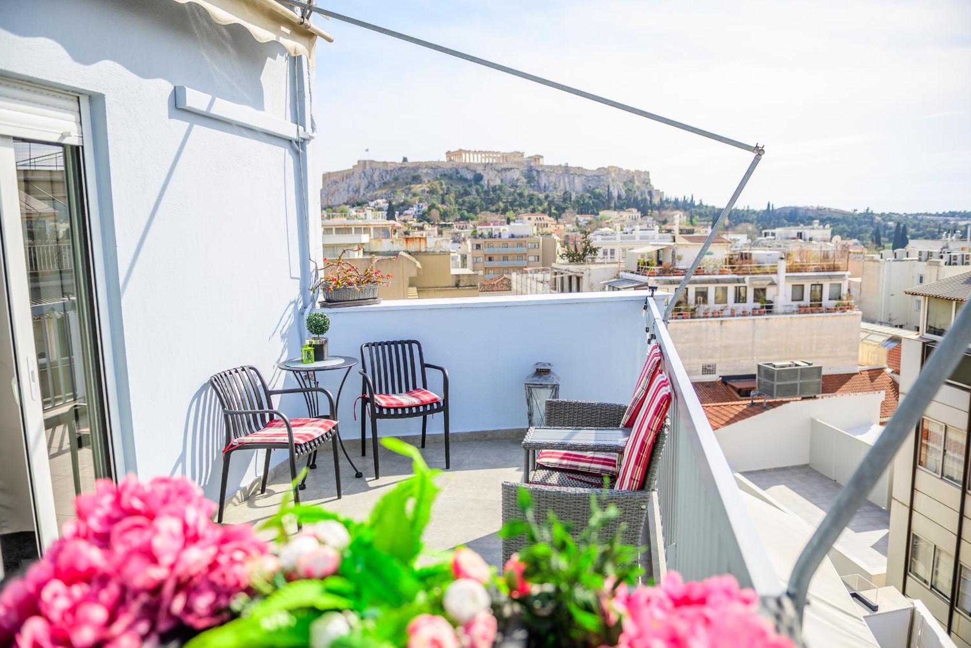 Sandra"S Acropolis View Penthouses Atenas Exterior foto